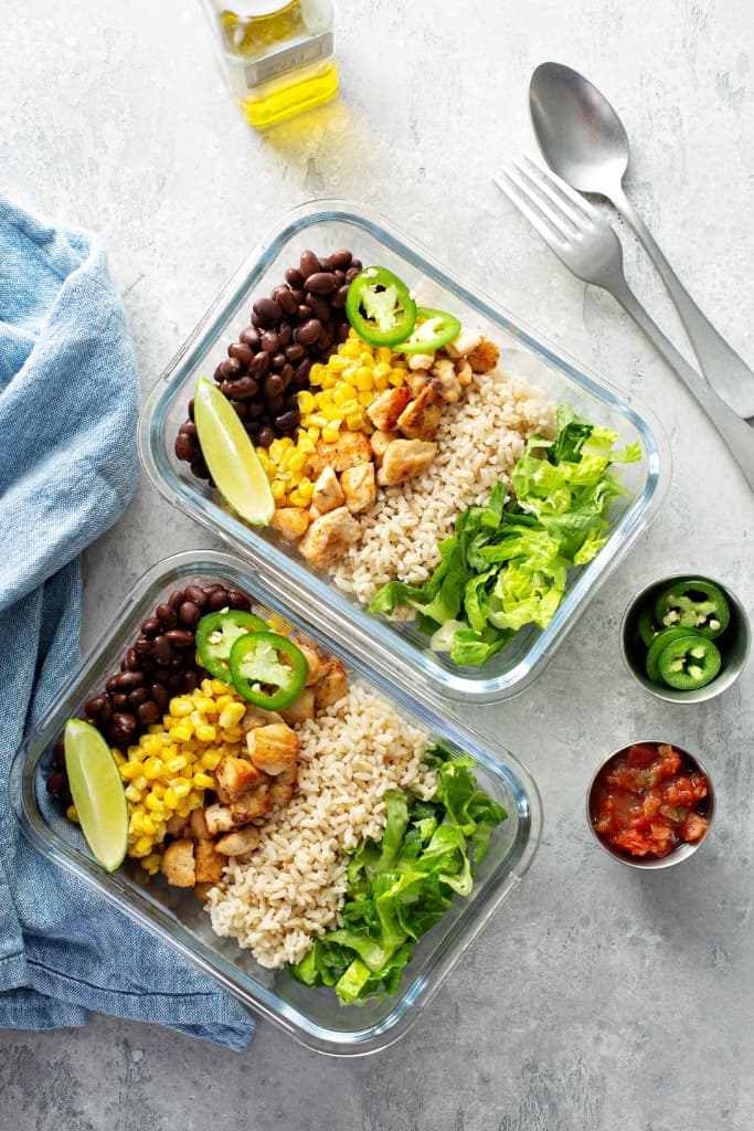 Healthy meal prep